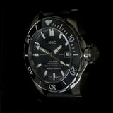 MWC 100atm / 3,280ft / 1000m Water Resistant Divers Watch in Stainless Steel Case with Helium Valve on Silicon Strap / 100% Swiss Made with Sellita SW200 26 Jewel Automatic Movement